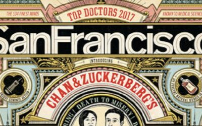 2017 – San Francisso Magazine names Dr Aquino top vascular surgeon 2nd consecutive year